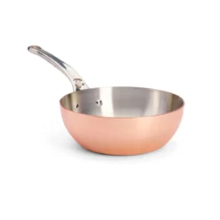 Sauté bombeada de cobre Prima Matera De Buyer (inducción)