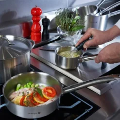Sauté de acero inoxidable Prim Appety de De Buyer