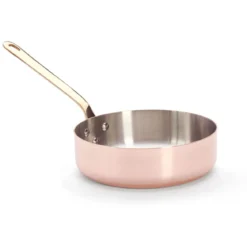 Sauté de cobre Inocuivre mango dorado De Buyer