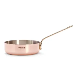 Sauté de cobre Inocuivre mango dorado De Buyer