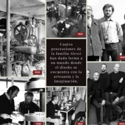 Servilletero perforado de acero Girotondo Alessi