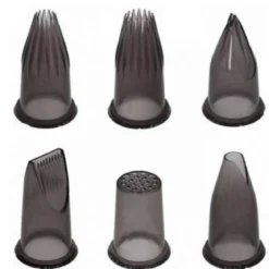 Set 6 boquillas para manga pastelera De Buyer