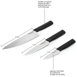 Set 3 cuchillos chef KitchenAid