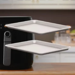 Set de 2 bandejas rectangulares para horno y freidora de aire Wham® Cook