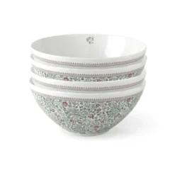 Set de 4 boles de porcelana Wild Clematis Laura Ashley