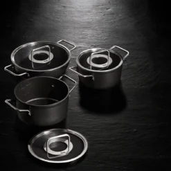 Set de cacerola con tapa y cazo Adamant® Fissler