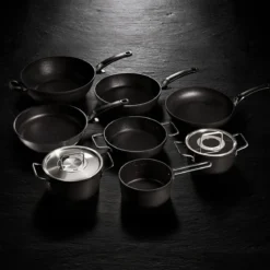 Set de cacerola con tapa y cazo Adamant® Fissler