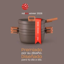 Set de cocina 5 piezas antiadherentes Compac Pro Bra
