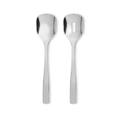 Set de 2 cubiertos para ensalada de acero inoxidable KFS Alessi