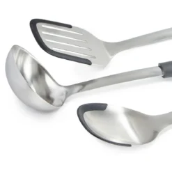 Set de cuchara para servir, cucharón y espátula ranurada de cocina Berghoff