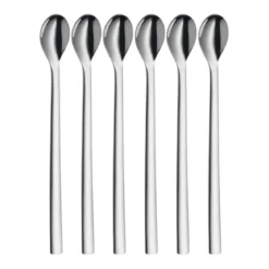 Set de 6 cucharas de batidos y refrescos Nuova de WMF