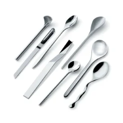 Set de 8 cucharillas de café con diseño Il Caffe Alessi
