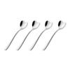 Set de 4 cucharillas de café con forma de corazón Love Caffe Alessi