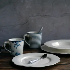 Set de 4 cucharillas Floris Laura Ashley