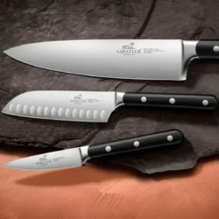 Set de 2 cuchillos con pelador y cocinero Egide Sabatier®