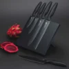 Set de 5 cuchillos con soporte imantado Agudo MasterClass KitchenCraft