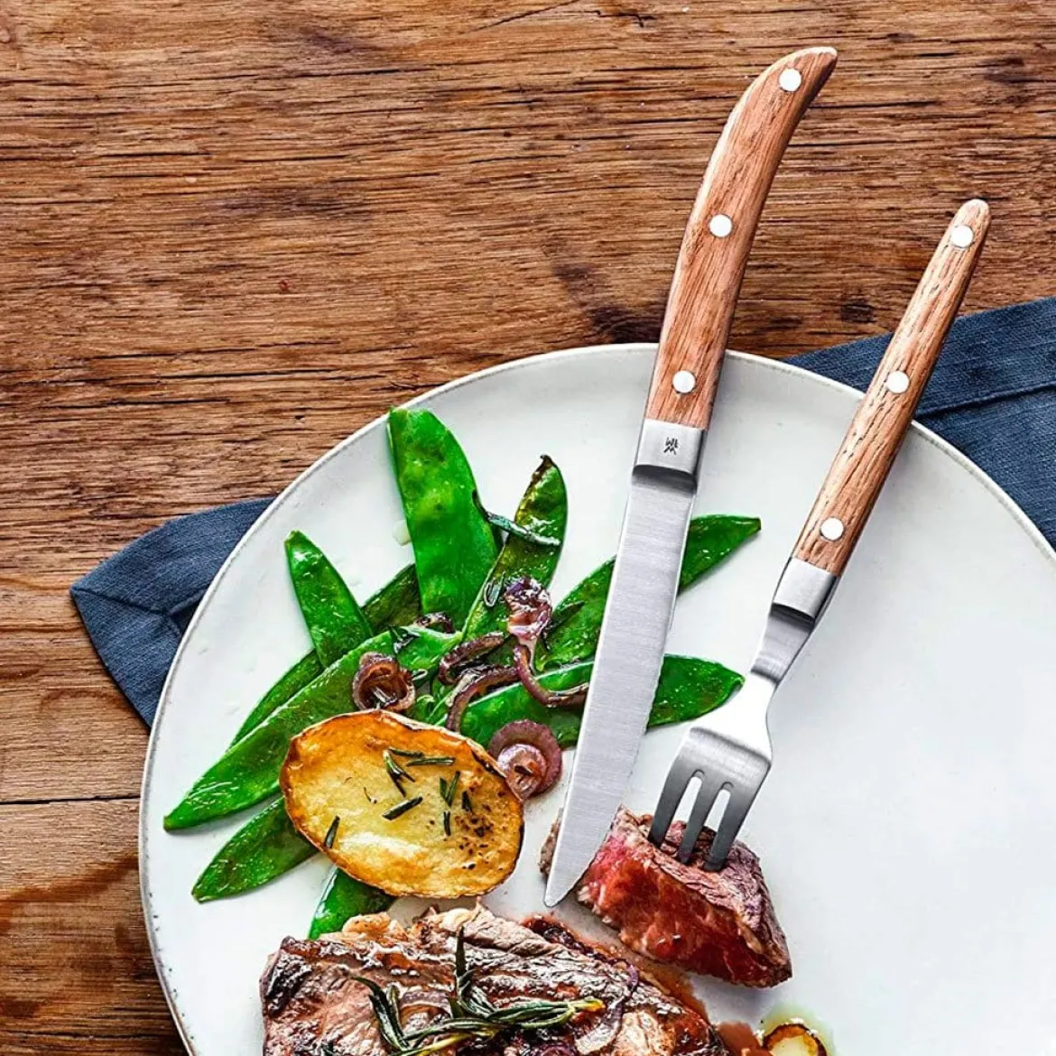 Set de cuchillos para carne Ranch 6 piezas WMF