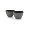 Set de dos tazas sin asa de hierro fundido Jang Bredemeijer