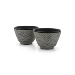 Set de dos tazas sin asa de hierro fundido Jang Bredemeijer