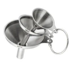 Set de 3 embudos acero inox VERSARE de Gefu