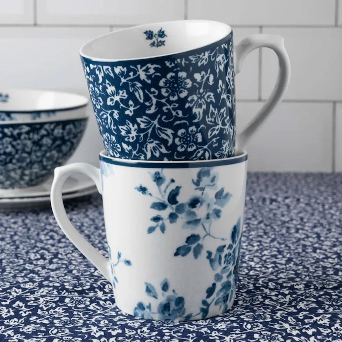 Set de mesa 12 piezas Breakfast de Laura Ashley