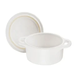 Set de 4 mini cocottes cerámicas Staub