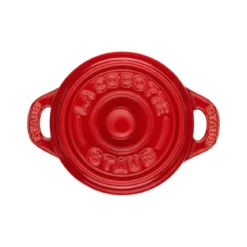 Set de 4 mini cocottes cerámicas Staub