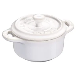 Set de 4 mini cocottes cerámicas Staub