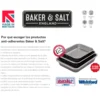 Set de 4 moldes altos individuales para freidora de aire y horno Wham® Cook