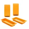 Set de 2 moldes para hacer turrón liso y rombos Ibili