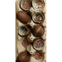 Set de 3 moldes para huevos de chocolate 3D Ibili