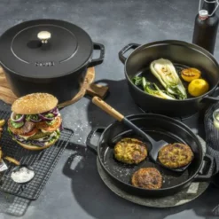 Set de 4 piezas de hierro fundido apilables Staub