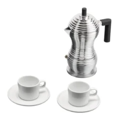 Set de 5 piezas para el café con cafetera Pulcina Alessi