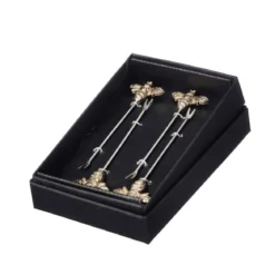 Set de 4 pinchos para aperitivos de acero inoxidable Selbrae