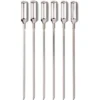 Set de 6 pinchos XL de acero inox para barbacoa OXO
