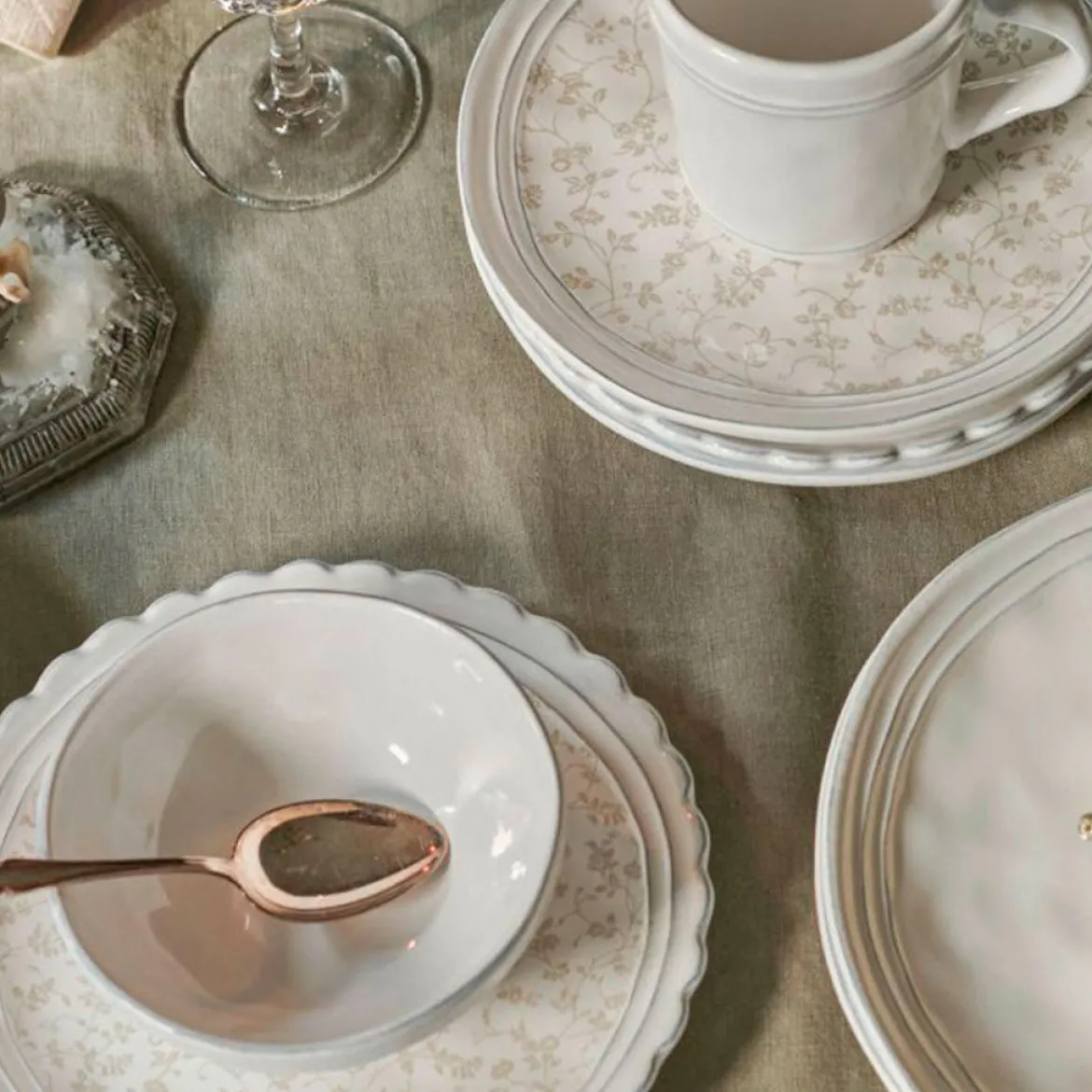 Set de 4 platos Artisan Collection de Laura Ashley