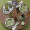 Set de 2 platos planos de melamina Olyvia Rose & Tulipani