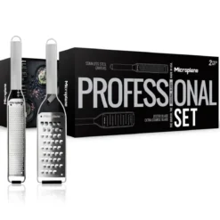 Set de 2 ralladores de inox Professional Microplane