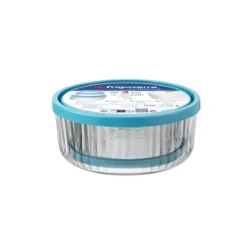 Set de 3 recipientes de cristal con tapa Frigoverre Bormioli Rocco
