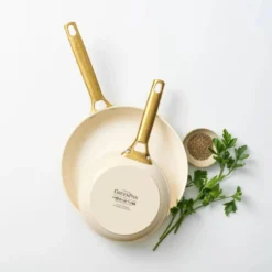 Set de 2 sartenes cerámicas Padova Cream White GreenPan