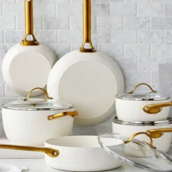 Set de 2 sartenes cerámicas Padova Cream White GreenPan