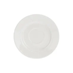 Set de taza con plato de porcelana Collina La Porcellana Bianca