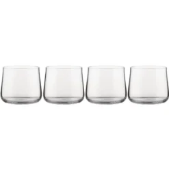 Set de 4 vasos de cristal Eugenia de Naoto Fukasawa Alessi