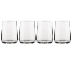 Set de 4 vasos de cristal Eugenia de Naoto Fukasawa Alessi