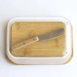Set mantequillera y cuchillo de Pebbly