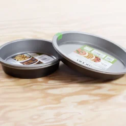 Set 2 moldes redondo o cuadrado para freidora de aire y horno Wham® Cook