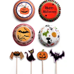 Set para cupcakes Halloween Ibili