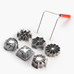 Set para flores fritas, buñuelos y tartaletas escandinavas Nordic Ware