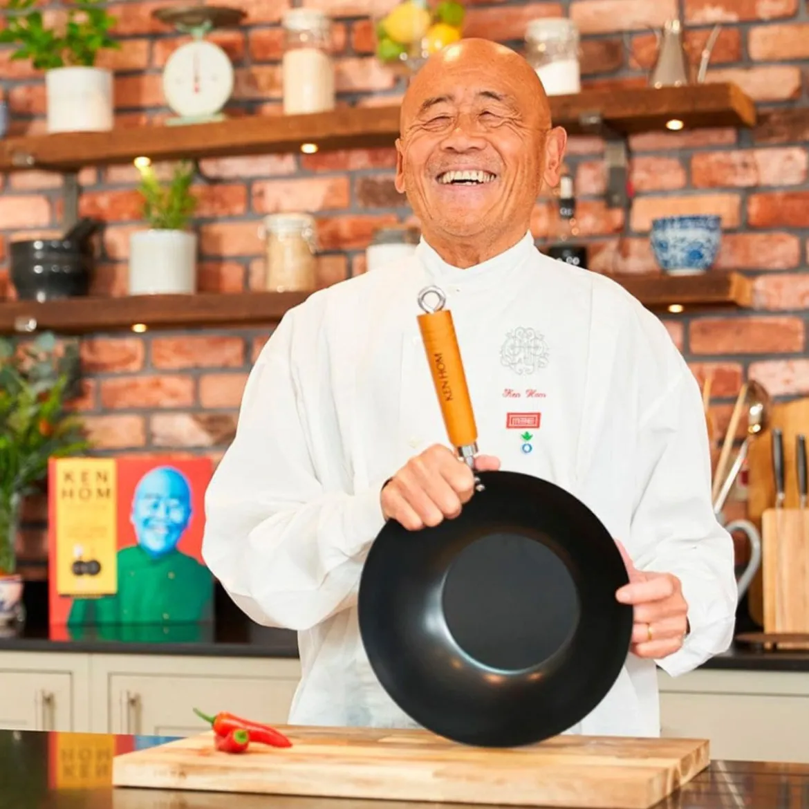 Set 4 piezas wok antiadherente Ken Hom