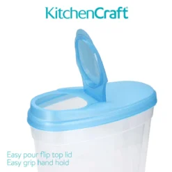 Set 3 Recipientes Blue Card sin BPA KitchenCraft